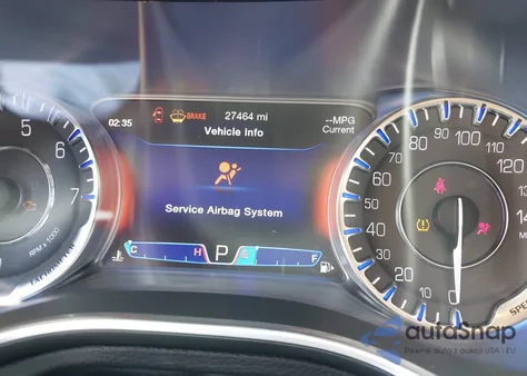 2015 Chrysler 200 C из США, поврежденный, VIN 1C3CCCCG0FN686698